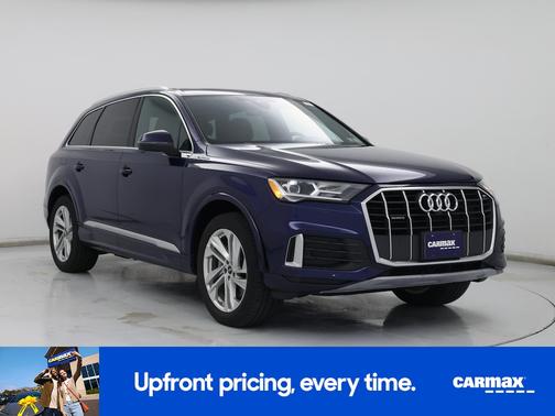 Blue 2022 Audi Q7 Premium