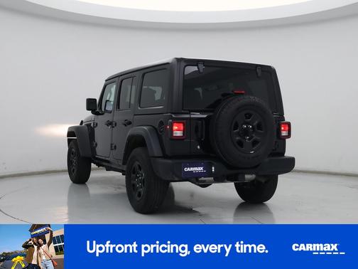 Black 2024 Jeep Wrangler Sport