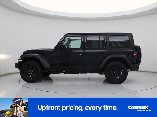 Black 2024 Jeep Wrangler Sport