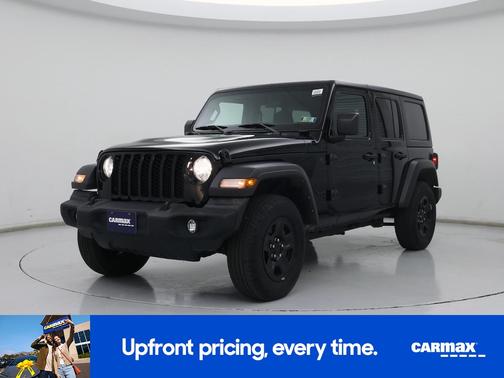 Black 2024 Jeep Wrangler Sport