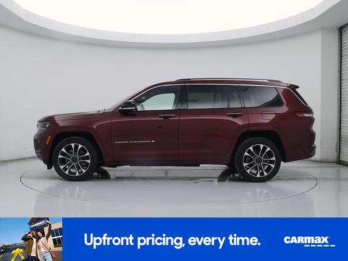 Burgundy 2021 Jeep Grand Cherokee L Overland