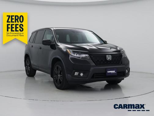 Black 2019 Honda Passport Sport