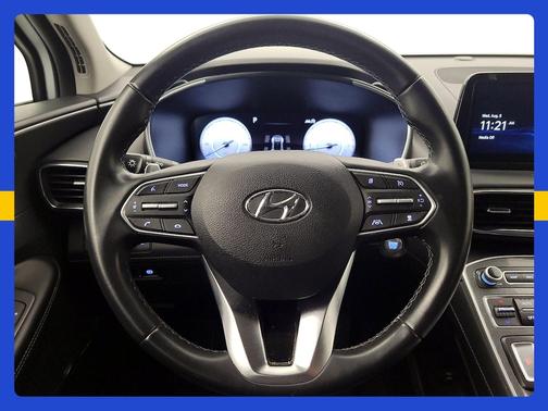 White 2023 Hyundai SANTA FE SEL