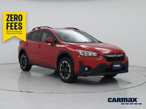 Red 2021 Subaru Crosstrek Premium