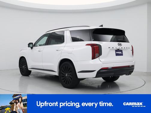 White 2024 Hyundai PALISADE Calligraphy Night Edition
