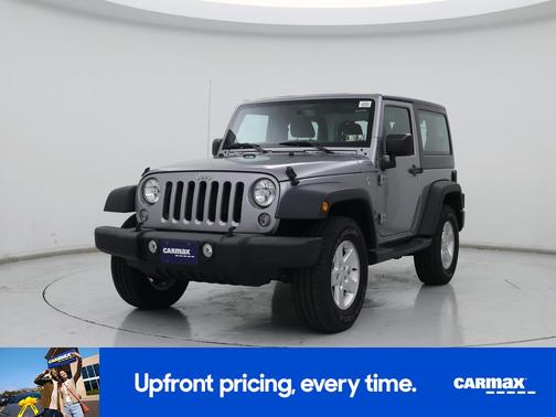 Silver 2016 Jeep Wrangler Sport