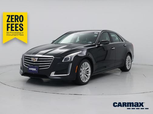 Black 2018 Cadillac CTS Luxury