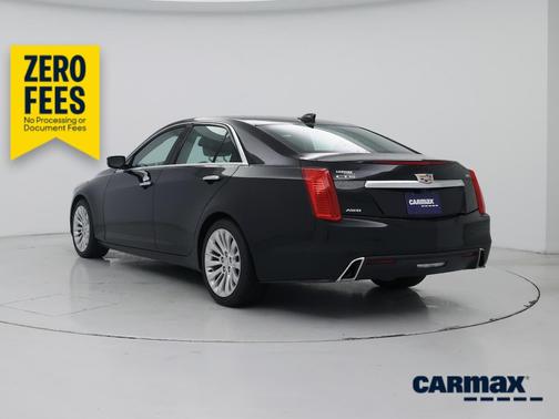 Black 2018 Cadillac CTS Luxury