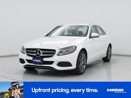 White 2015 Mercedes-Benz C-Class