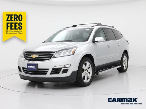 Silver 2017 Chevrolet Traverse Premier