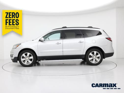 Silver 2017 Chevrolet Traverse Premier