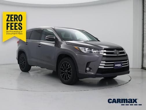 Gray 2018 Toyota Highlander Limited
