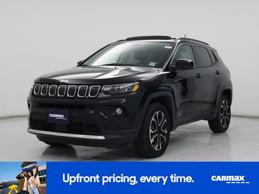 Black 2022 Jeep Compass Limited