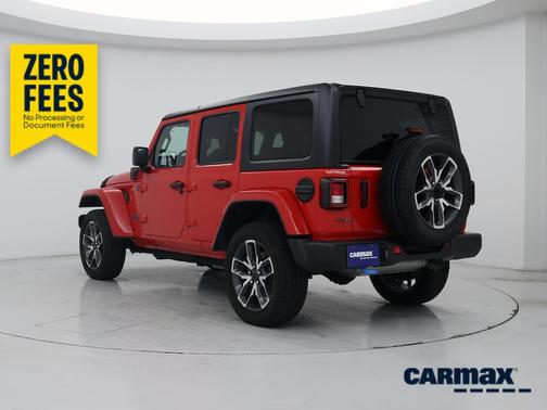 Red 2024 Jeep Wrangler 4xe Sport S