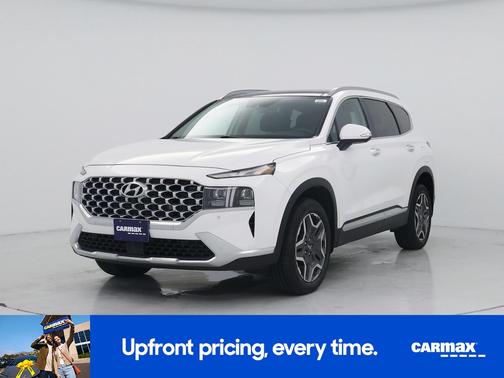 White 2023 Hyundai SANTA FE Limited