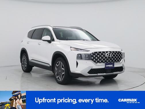 White 2023 Hyundai SANTA FE Limited