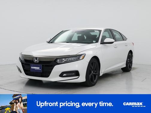 White 2018 Honda Accord Sport