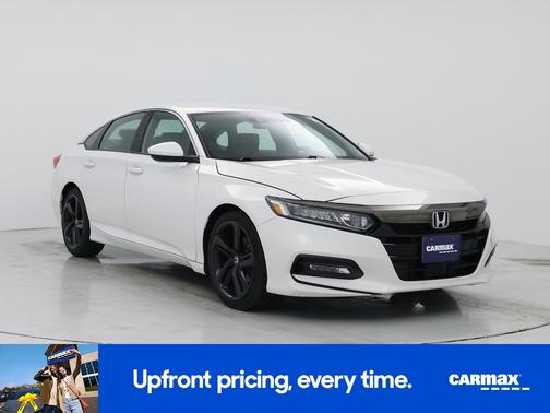 White 2018 Honda Accord Sport