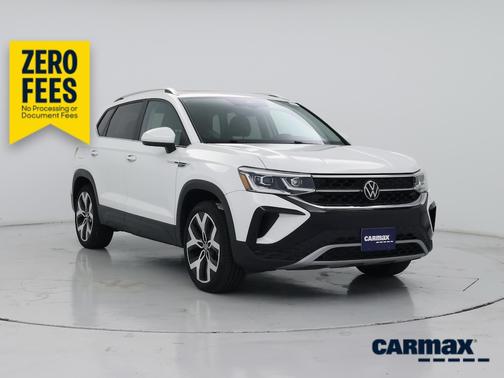 White 2023 Volkswagen Taos SEL