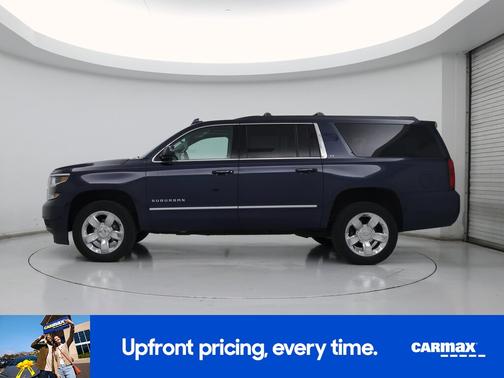 Blue 2018 Chevrolet Suburban LT