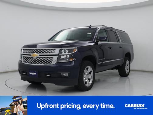 Blue 2018 Chevrolet Suburban LT