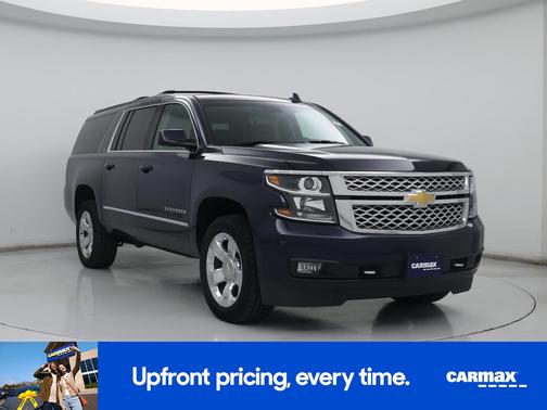 Blue 2018 Chevrolet Suburban LT
