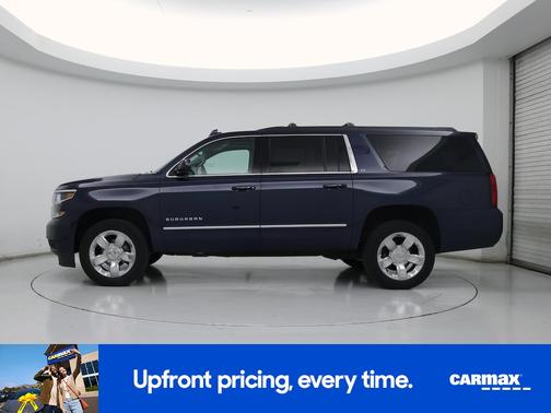 Blue 2018 Chevrolet Suburban LT