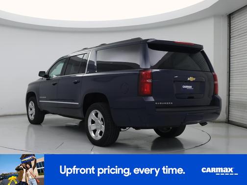 Blue 2018 Chevrolet Suburban LT
