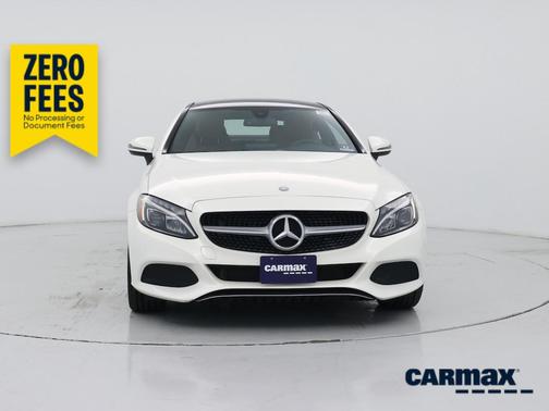 White 2017 Mercedes-Benz C-Class