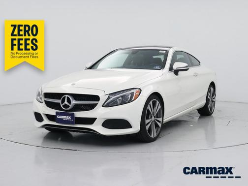 White 2017 Mercedes-Benz C-Class