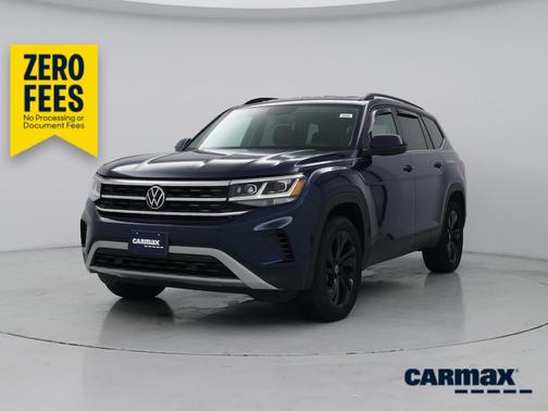 Blue 2023 Volkswagen Atlas SE w/Tech