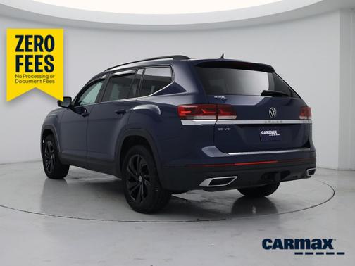 Blue 2023 Volkswagen Atlas SE w/Tech