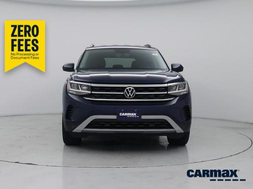 Blue 2023 Volkswagen Atlas SE w/Tech