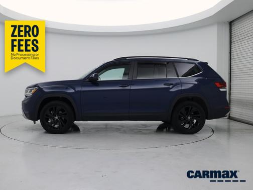 Blue 2023 Volkswagen Atlas SE w/Tech