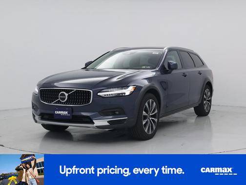 Blue 2021 Volvo V90 Cross Country T6