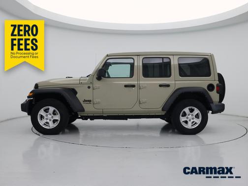 Tan 2022 Jeep Wrangler Unlimited Sport S