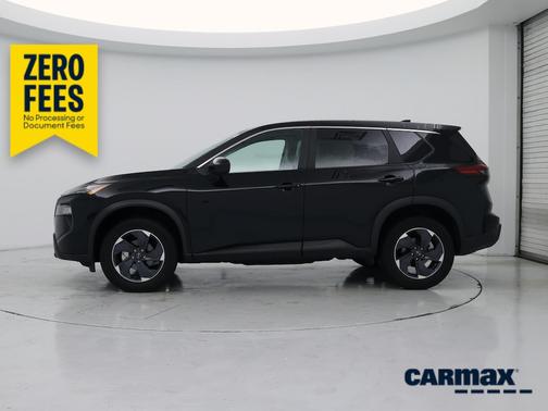 Black 2025 Nissan Rogue SV