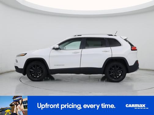 White 2015 Jeep Cherokee Limited