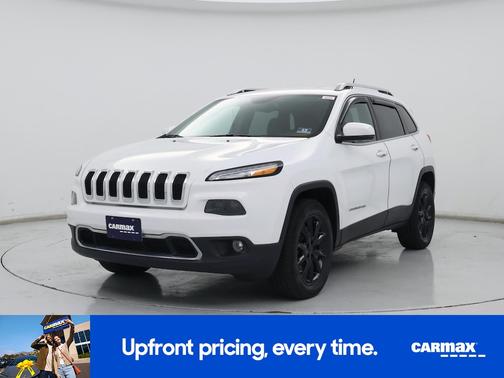 White 2015 Jeep Cherokee Limited