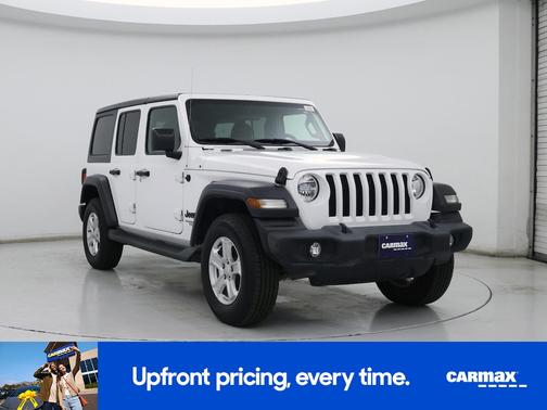 White 2021 Jeep Wrangler Unlimited Sport S