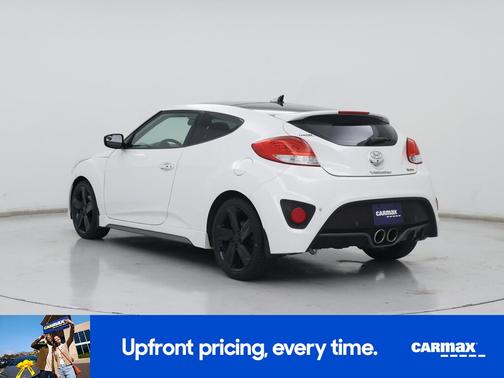 White 2015 Hyundai Veloster Turbo