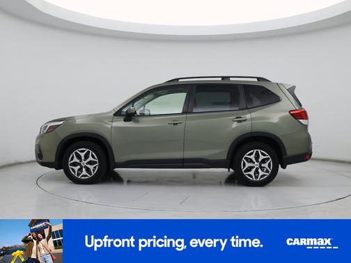 Green 2021 Subaru Forester Premium