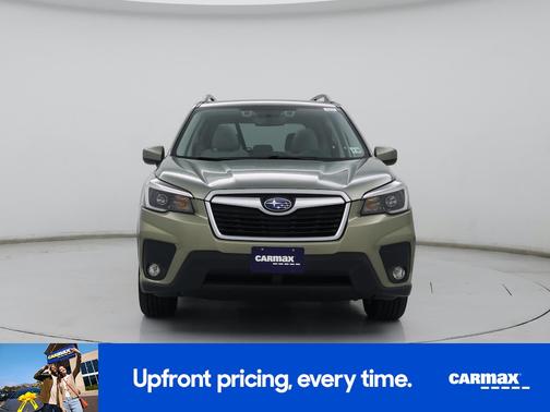 Green 2021 Subaru Forester Premium