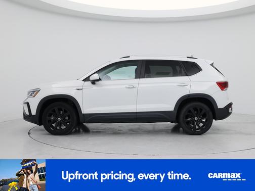 White 2022 Volkswagen Taos SEL