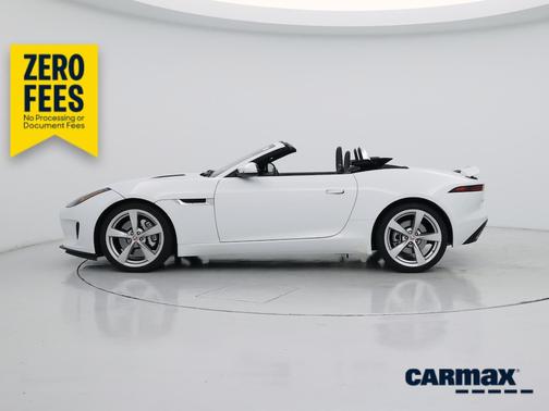 White 2018 Jaguar F-TYPE 296HP