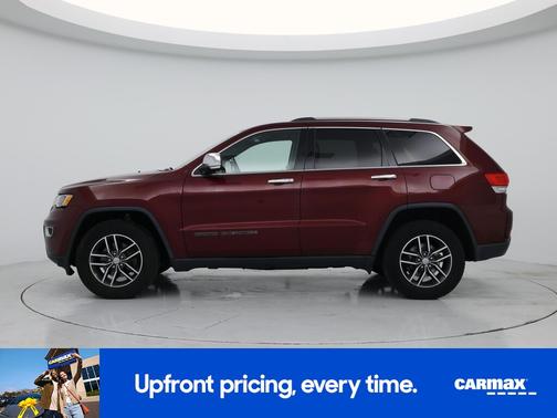 Burgundy 2017 Jeep Grand Cherokee Limited