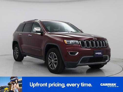 Burgundy 2017 Jeep Grand Cherokee Limited
