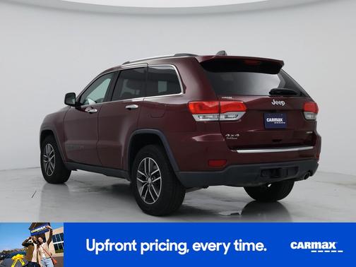 Burgundy 2017 Jeep Grand Cherokee Limited