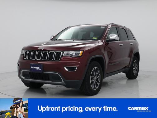 Burgundy 2017 Jeep Grand Cherokee Limited