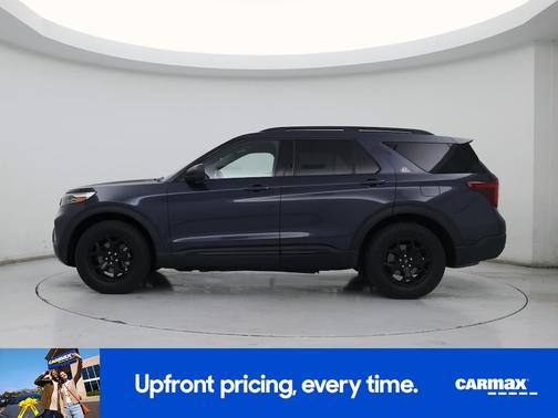 Blue 2022 Ford Explorer Timberline